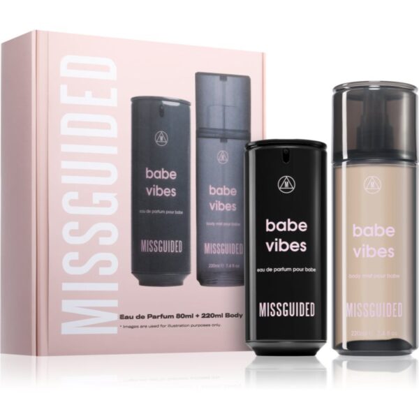 Missguided Babe Vibes set cadou pentru femei-ro