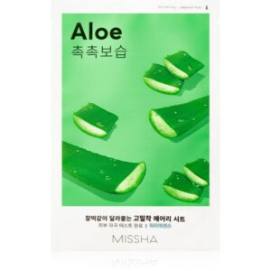 Missha Airy Fit Aloe masca de celule cu efect hidratant si linistitor 19 g-ro