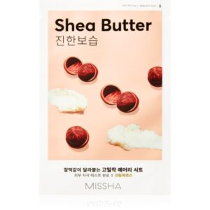 Missha Airy Fit Shea Butter masca de celule cu efect hidrantant si hranitor 19 g-ro
