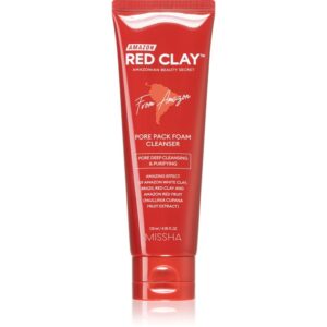Missha Amazon Red Clay™ Spuma curatare intensa. cu argila 120 ml-ro