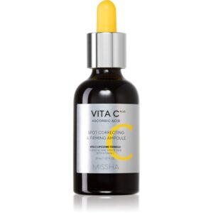 Missha Vita C Plus ser antioxidant pentru un ten mai ferm impotriva petelor 30 ml-ro