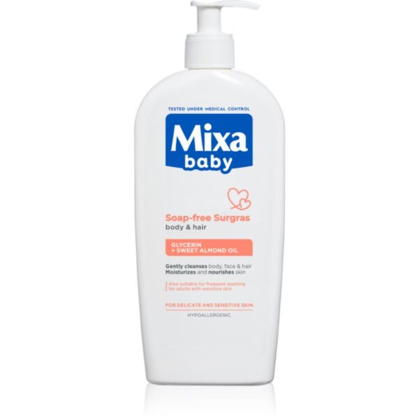 Mixa Baby 2 in 1 gel de dus si sampon pentru copii 400 ml-ro