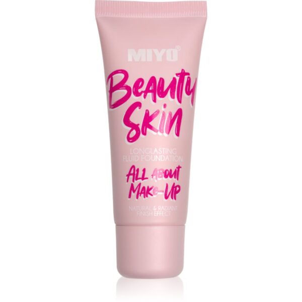 Miyo Beauty Skin All About Make-Up machiaj persistent culoare 02 Shell 30 ml-Țena