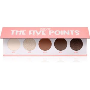 Miyo Eyeshadow The five points paletă cu farduri de ochi culoare 01 We are golden 1 buc-ro