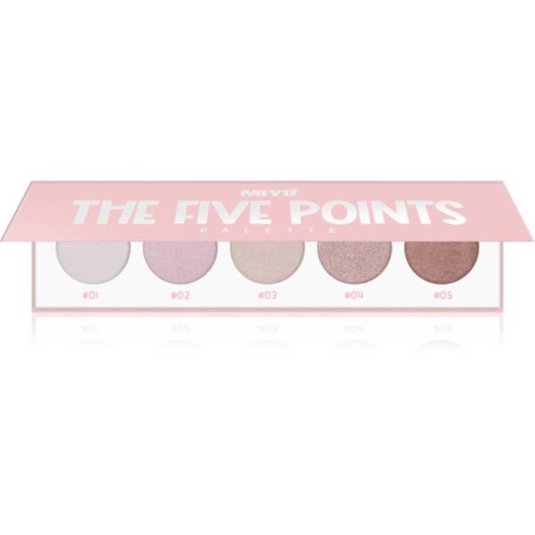 Miyo Eyeshadow The five points paletă cu farduri de ochi culoare 08 Very me 1 buc-ro