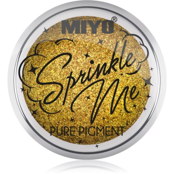 Miyo Sprinkle Me pigment cu sclipici culoare 08 Midas touch 2 g-ro