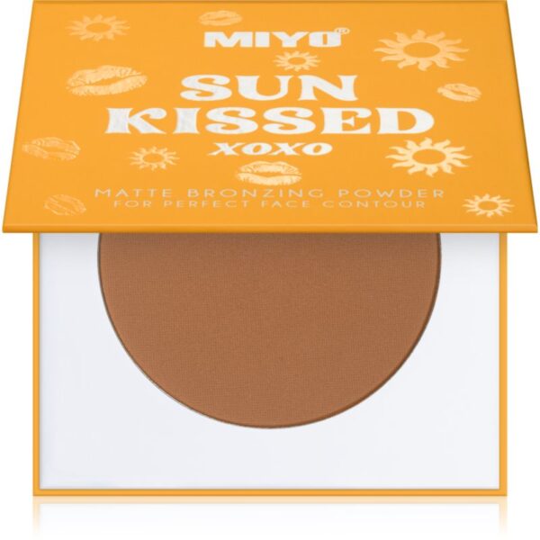 Miyo Sun Kissed pudra bronzanta cu efect matifiant culoare 01 10 g-Țena
