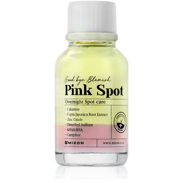 Mizon Good Bye Blemish Pink Spot ser local cu pudră impotriva acneei 19 ml-ro