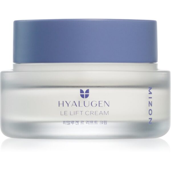 Mizon Hyalugen Le Lift Cream crema anti-rid pentru netezire pentru nutriția tenului și menținerea hidratării naturale a acestuia 50 ml-ro