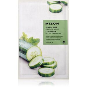Mizon Joyful Time Cucumber Mască textilă cu efect de iluminare și hidratare 23 g-ro