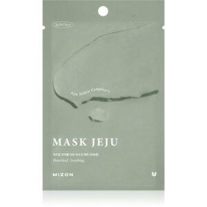 Mizon Joyful Time Jeju Heartleaf mască textilă calmantă pentru piele uscata si iritata 23 g-Țena