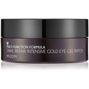 Mizon Multi Function Formula  Snail Masca pentru ochi pentru reducerea cearcanelor cu aur 60 x 1.4 g-ro