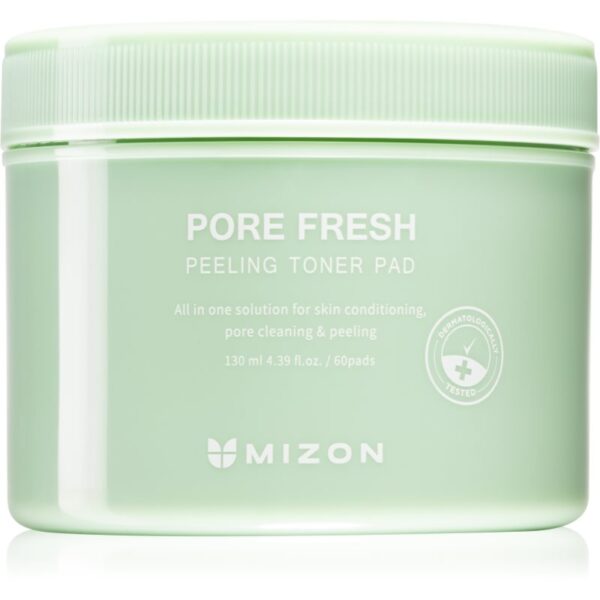 Mizon Pore Fresh discuri pentru indepartarea impuritatilor pentru piele sensibila predispusa la acnee 60 buc-ro