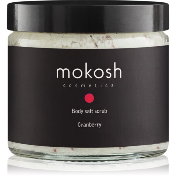 Mokosh Cranberry peeling corporal cu saruri 300 g-ro