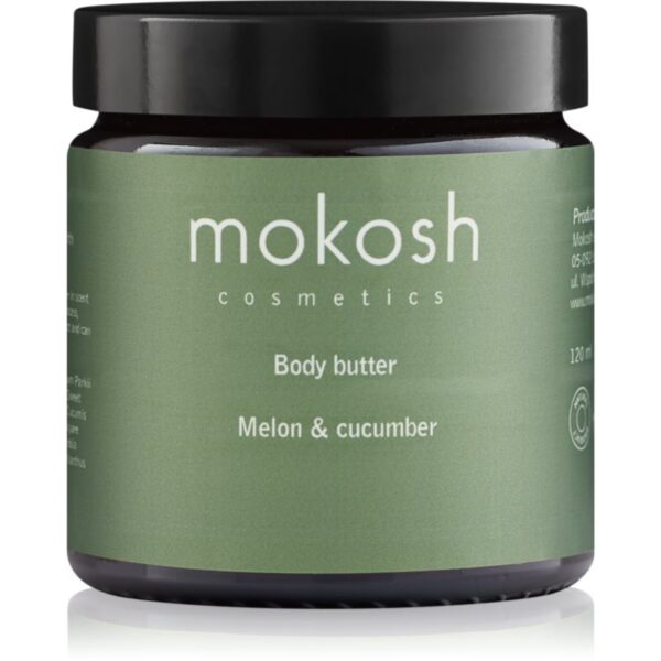 Mokosh Melon & Cucumber unt pentru corp cu extracte de castravete 120 ml-ro