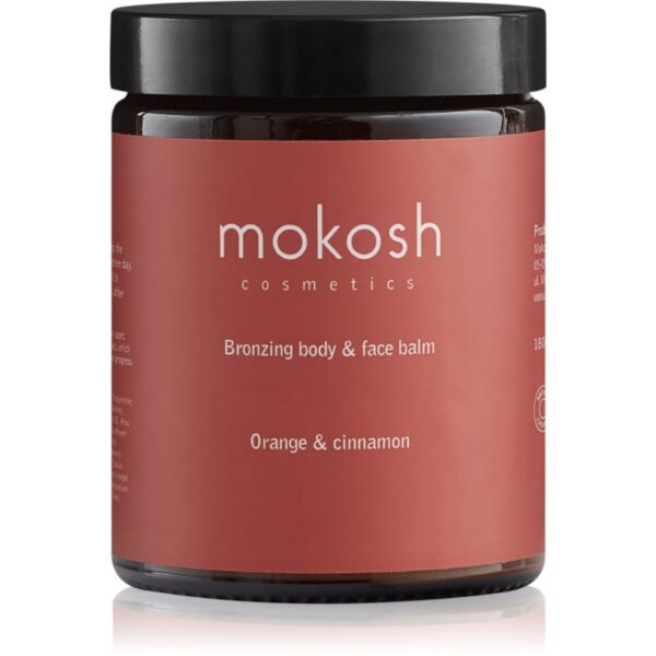 Mokosh Orange & Cinnamon balsam autobronzant corp si fata 180 ml-ro