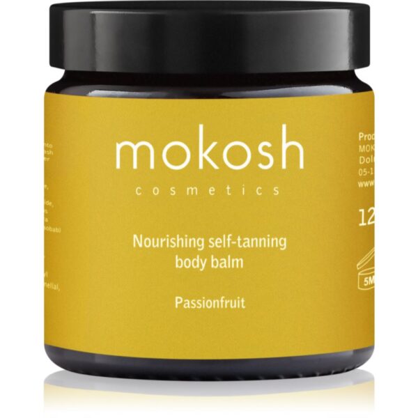Mokosh Passionfruit balsam autobronzant cu efect de nutritiv 120 ml-ro