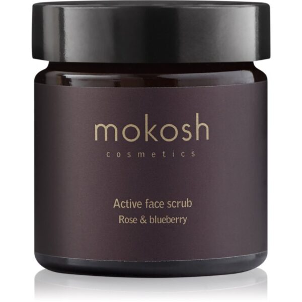 Mokosh Rose & Blueberry exfoliere si hidratare faciala 60 ml-ro