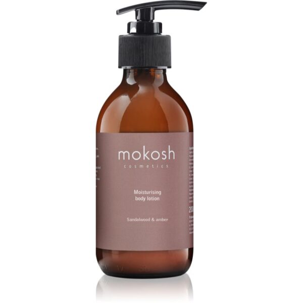 Mokosh Sandalwood & Amber loțiune de corp hidratantă 200 ml-ro