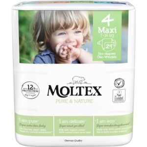 Moltex Pure & Nature Maxi Size 4 scutece ECO de unică folosință 7-14 kg 29 buc-Țena