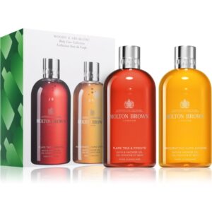 Molton Brown Woody & Aromatic Body Care Duo set cadou-ro