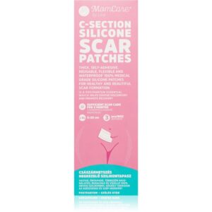 MomCare by Lina C-Section Silicone Scar Patches plasturi de silicon pentru cicatrici de cezariană mărime L-XL 5 x 20 cm 3 buc-ro