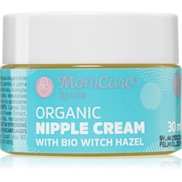 MomCare by Lina Organic Nipple Cream crema pentru mameloane 30 ml-Țena