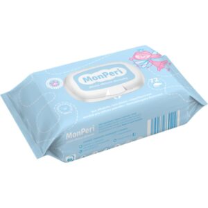 MonPeri Baby Wet Wipes șervețele umede pentru copii 72 buc-Țena