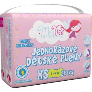 MonPeri Klasik Size XS scutece de unică folosință 2-4 kg 28 buc-Țena