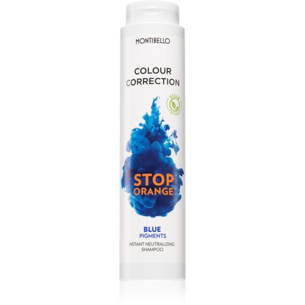 Montibello Colour Correction Stop Orange sampon pentru par blond si decolorat neutralizarea subtonurilor de alamă 300 ml-ro