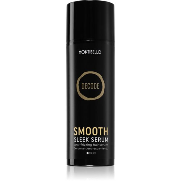 Montibello Decode Smooth Sleek Serum ser reparator pentru păr cu efect imediat pentru par indisciplinat 150 ml-Țena