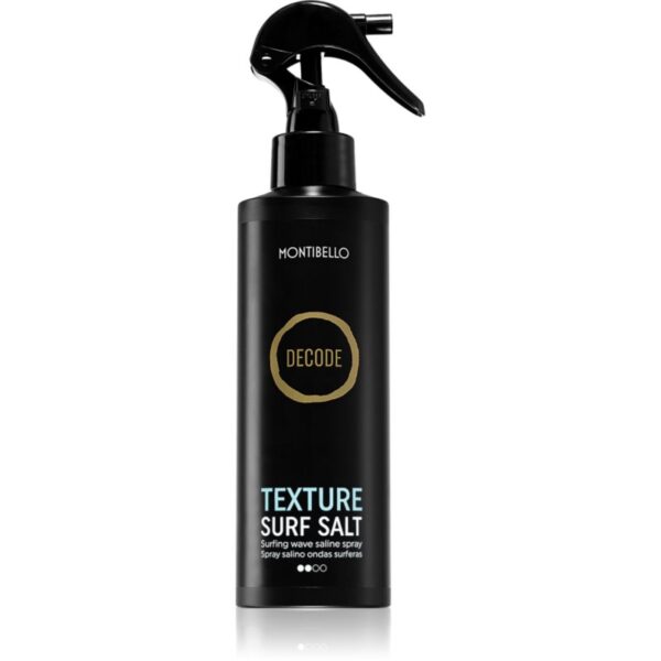 Montibello Decode Texture Surf Salt spray cu sare pentru texturarea părului 200 ml-Țena