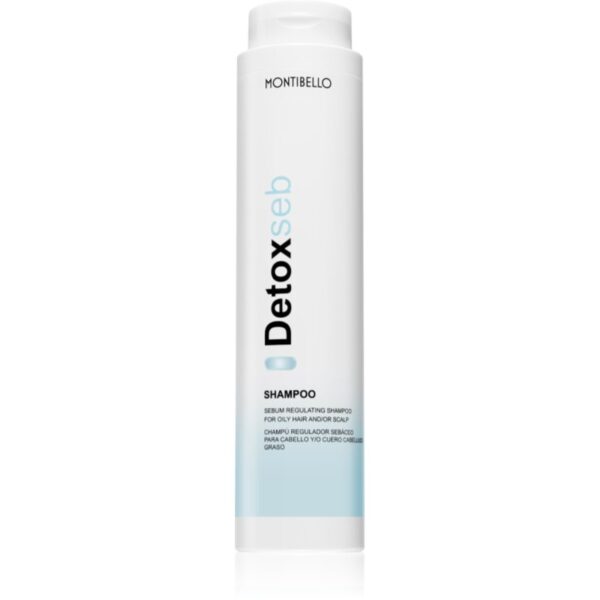 Montibello DetoxSeb Sebum Regulating Shampoo sampon pentru normalizare pentru scalp iritat cu tendinta de ingrasare 300 ml-ro