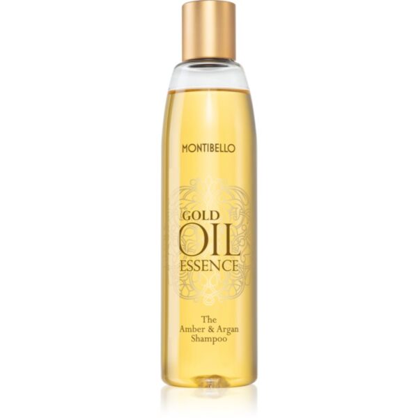 Montibello Gold Oil Amber & Argan Shampoo sampon hranitor pentru toate tipurile de păr 250 ml-ro