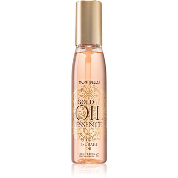 Montibello Gold Oil Tsubaki Oil Ulei de păr hidratant și hrănitor pentru protecția culorii 130 ml-ro