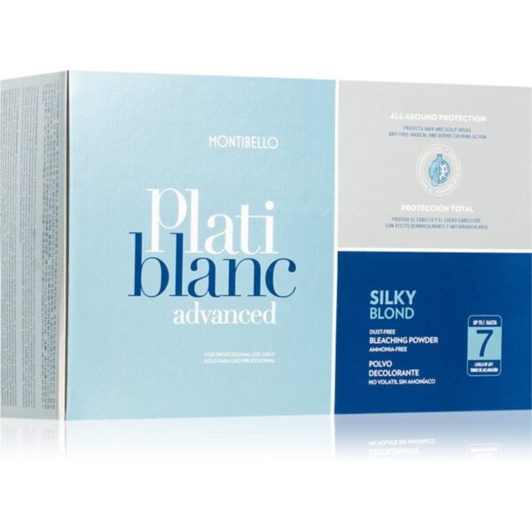 Montibello Plati blanc pudra decoloranta cu lavanda Silky Blond 2x500 g-Țena