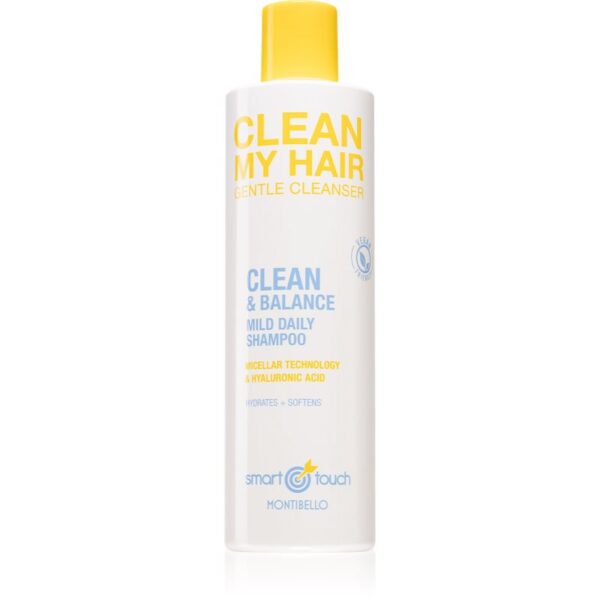 Montibello Smart Touch Clean My Hair Sampon pentru curatare si hranire a parului pentru utilizarea de zi cu zi potrivit și pentru părul vopsit 300 ml-ro