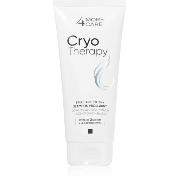 More4Care Cryo Therapy șampon micelar pentru par deteriorat 200 ml-ro