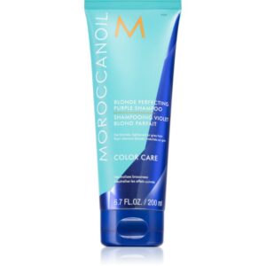 Moroccanoil Color Care Shampoo sampon tonifiant cu violete pentru par blond 200 ml-ro