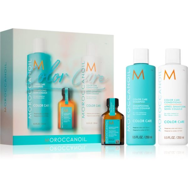 Moroccanoil Color Care Spring Kit set pentru păr vopsit 3 buc-Țena