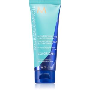 Moroccanoil Color Care sampon tonifiant cu violete pentru par blond 70 ml-ro