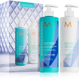Moroccanoil Color Care set pentru parul blond cu suvite-ro