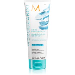 Moroccanoil Color Depositing mască fină de hrănire fără pigmenți permanenți de culoare Aquamarine 200 ml-ro