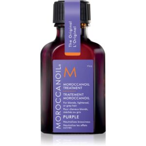 Moroccanoil Treatment Purple ulei hrănitor pentru părul blond şi gri 25 ml-ro