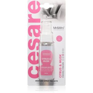 Mr & Mrs Fragrance Cesare Citrus & Musk odorizant de camera pentru mașină 50 ml-ro
