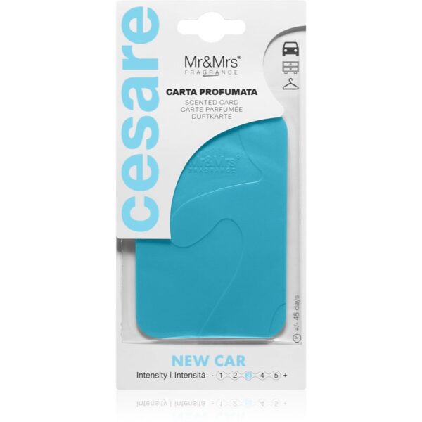 Mr & Mrs Fragrance Cesare New Car card parfumat 1 buc-Țena