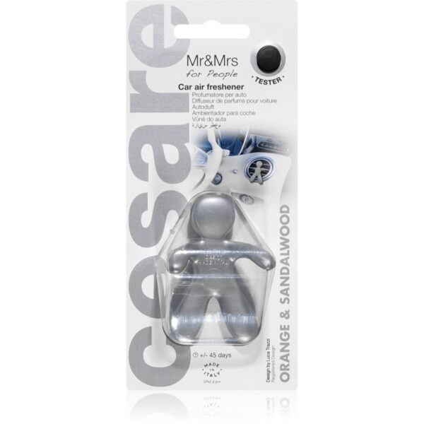 Mr & Mrs Fragrance Cesare Orange & Sandalwood parfum pentru masina 1 buc-ro