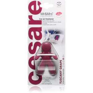 Mr & Mrs Fragrance Cesare Tuscany Grape parfum pentru masina 1 buc-Țena