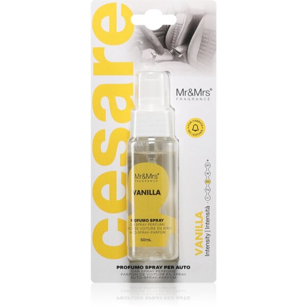 Mr & Mrs Fragrance Cesare Vanilla odorizant de camera pentru mașină 50 ml-ro