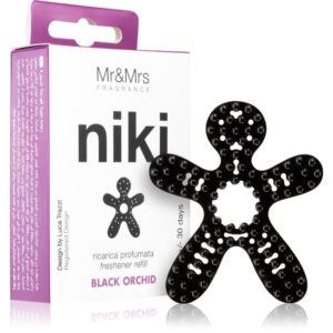 Mr & Mrs Fragrance Niki Black Orchid parfum pentru masina rezervă 1 buc-ro